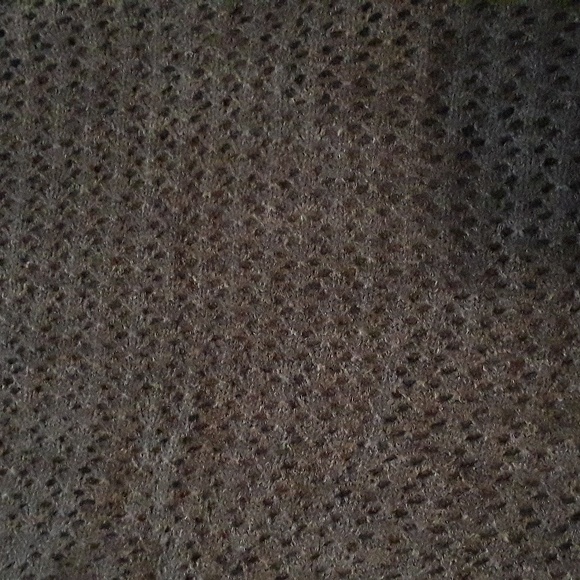 Suzie Couture Open Front Asymmetrical Cardigan Charcoal Gray 2X - Picture 3 of 6